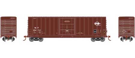 Roundhouse 1544 HO Scale 50' High Cube Plug Door Boxcar Missouri MP 254712