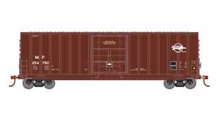 Roundhouse 1545 HO Scale 50' High Cube Plug Door Boxcar Missouri MP 254792