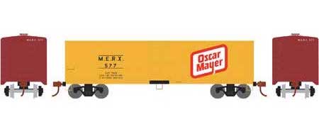 Roundhouse 1595 HO Scale 40' Wood Reefer Oscar Mayer MERX 561