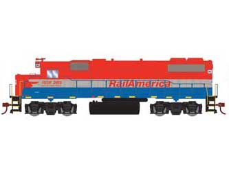 Roundhouse 16337 HO Scale GP38-2 RailAmerica Huron and Eastern HESR 3865 DCC Sound