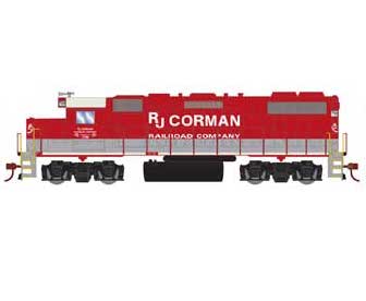 Roundhouse 16342 HO Scale GP38-2 RJ Corman RJC 7709 DCC Sound