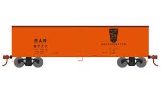 Roundhouse 1637 HO Scale 40' Wood Reefer Bangor & Aroostook BAR 6777