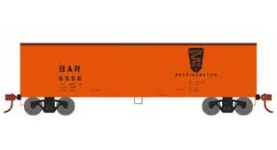Roundhouse 1639 HO Scale 40' Wood Reefer Bangor & Aroostook BAR 6556