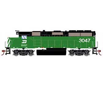 Roundhouse 18242 HO Scale EMD GP40-2 Burlington Northern BN 3047