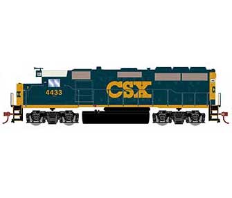 Roundhouse 18244 HO Scale EMD GP40-2 CSX 4433