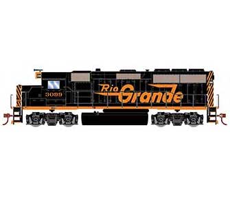 Roundhouse 18246 HO Scale EMD GP40-2 Denver & Rio Grande D&RGW 3099