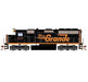 Roundhouse 18247 HO Scale EMD GP40-2 Denver & Rio Grande D&RGW 3107