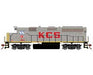 Roundhouse 18249 HO Scale EMD GP40-2 Kansas City Southern KCS 2955