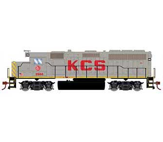 Roundhouse 18250 HO Scale EMD GP40-2 Kansas City Southern KCS 2966
