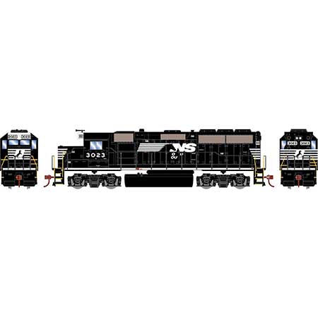 Roundhouse 18253 HO Scale EMD GP40-2 Norfolk Southern NS 3023