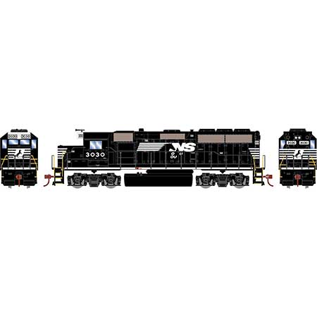 Roundhouse 18254 HO Scale EMD GP40-2 Norfolk Southern NS 3030