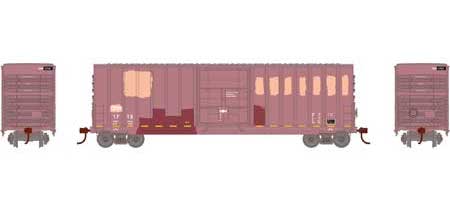 Roundhouse 2134 HO Scale 50' High Cube Plug Door Boxcar Dansville & Mount Morris Railroad DMM 1713