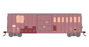 Roundhouse 2136 HO Scale 50' High Cube Plug Door Boxcar Dansville & Mount Morris Railroad DMM 1730