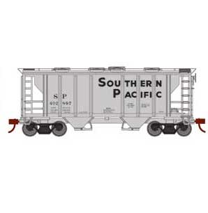 Roundhouse 2303 HO PS-2 2003 2 Bay Covered Hopper Southern Pacific SP 402897
