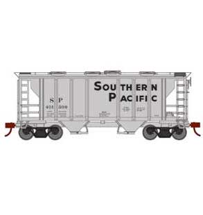 Roundhouse 2304 HO PS-2 2003 2 Bay Covered Hopper Southern Pacific SP 401509