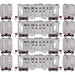 Roundhouse 2388 HO PS-2 2003 2 Bay Covered Hopper Milwaukee Road MILW 4 Pack