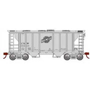 Roundhouse 2390 HO PS-2 2003 2 Bay Covered Hopper Chicago NorthWestern C&NW 95305