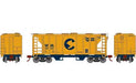 Roundhouse 2395 HO PS-2 2003 2 Bay Covered Hopper Chessie System WM 5850