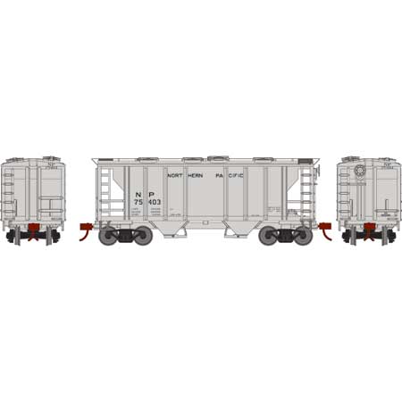 Roundhouse 2417 HO PS-2 2003 2 Bay Covered Hopper Northern Pacific NP 75403