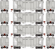 Roundhouse 2420 HO PS-2 2003 2 Bay Covered Hopper Northern Pacific NP 4 Pack