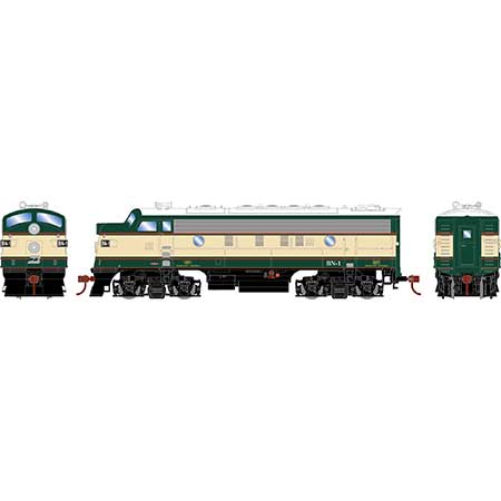 Roundhouse 3258 HO Scale EMD F7A Burlington Northern BN 1