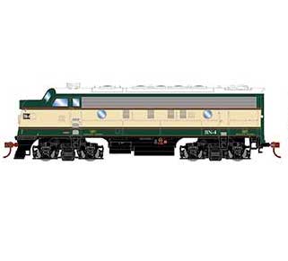 Roundhouse 3259 HO Scale EMD F7A Burlington Northern BN 4