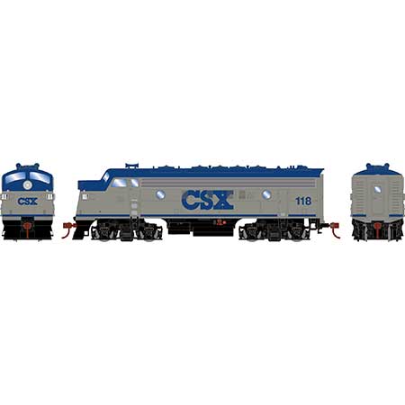 Roundhouse 3261 HO Scale EMD F7A CSX 118