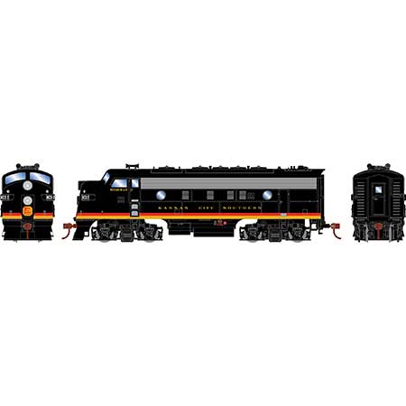 Roundhouse 3263 HO Scale EMD F7A Kansas City Southern KCS 2