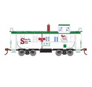 Roundhouse 74170 HO Scale Cupola Caboose Santa Fe "Holiday" ATSF 999640