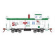 Roundhouse 74170 HO Scale Cupola Caboose Santa Fe "Holiday" ATSF 999640