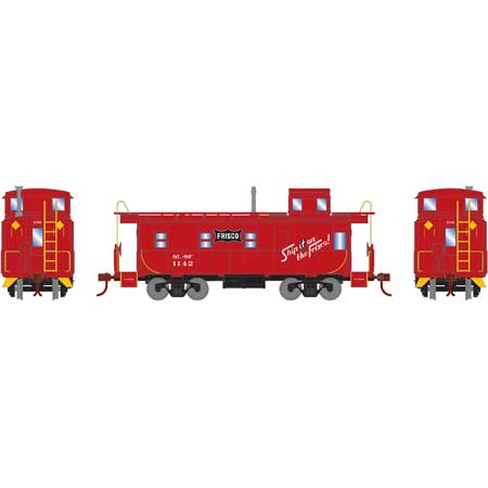 Roundhouse 74288 HO Scale Cupola Caboose Frisco SLSF 1142
