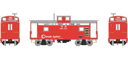 Roundhouse 74971 HO Scale Eastern Caboose Western Maryland WM 901811