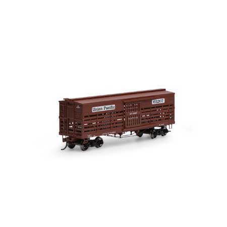 Roundhouse 75279 HO Scale 36' Old Time Stock Car Union Pacific UP 61267