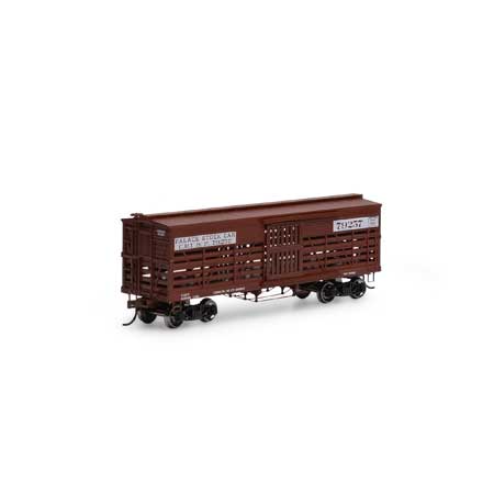 Roundhouse 75287 HO Scale 36' Old Time Stock Car Rock Island RI 79257
