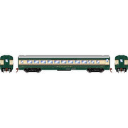 Roundhouse 79122 HO Scale Streamlined Passenger Coach Burlington Northern BN Como