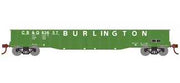 Roundhouse 82071 HO Scale 50' Gondola Chicago Burlington and Quincy CB&Q 83657