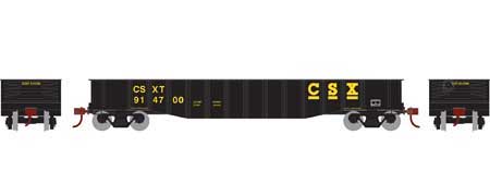 Roundhouse 82086 HO Scale 50' Gondola CSX MOW CSXT 914700