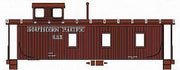 Roundhouse 84389 HO Scale 3 Window Caboose Southern Pacific SP 656 - NOS