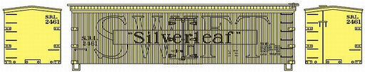 Roundhouse 85510 HO Scale 36' Wood Meat Reefer Swift Silverleaf SRL 2466 - NOS