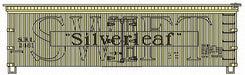 Roundhouse 85510 HO Scale 36' Wood Meat Reefer Swift Silverleaf SRL 2466 - NOS