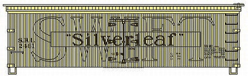 Roundhouse 85510 HO Scale 36' Wood Meat Reefer Swift Silverleaf SRL 2466 - NOS