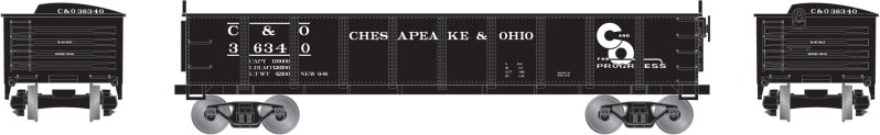 Roundhouse 87840 HO Scale 40' Gondola Chesapeake & Ohio C&O 36340 - NOS