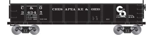 Roundhouse 87841 HO Scale 40' Gondola Chesapeake & Ohio C&O 36345 - NOS