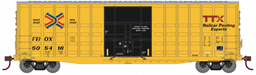 Roundhouse 88084 HO Scale 50' Waffle High Cube Boxcar TTX FBOX 505416