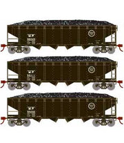 Roundhouse 88182 HO Scale 40' Offset Open Hopper Missouri Pacific MP 3 Pack