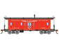 Roundhouse 90187 HO Scale Bay Window Caboose Erie C310