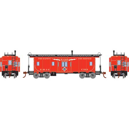 Roundhouse 90188 HO Scale Bay Window Caboose Erie C313