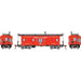 Roundhouse 90188 HO Scale Bay Window Caboose Erie C313