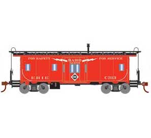 Roundhouse 90188 HO Scale Bay Window Caboose Erie C313