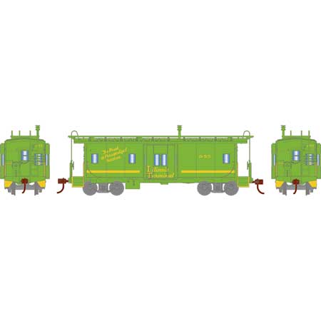 Roundhouse 90190 HO Scale Bay Window Caboose Illinois Terminal ITC 955